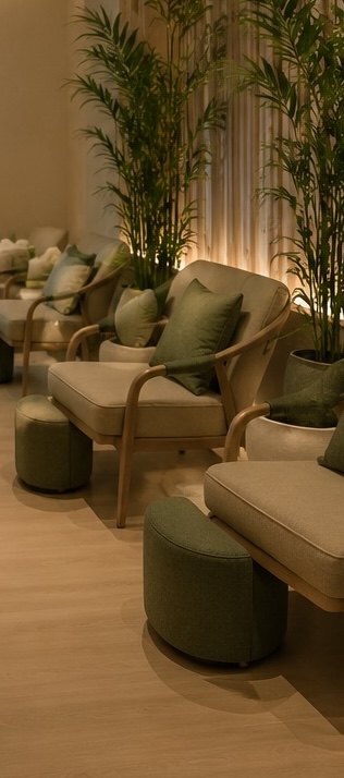 Awesome Foot + Spa reception in Yaletown, downtown Vancouver