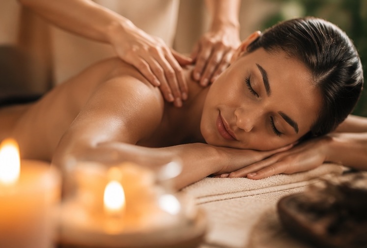 Full body massage at our downtown Vancouver spa