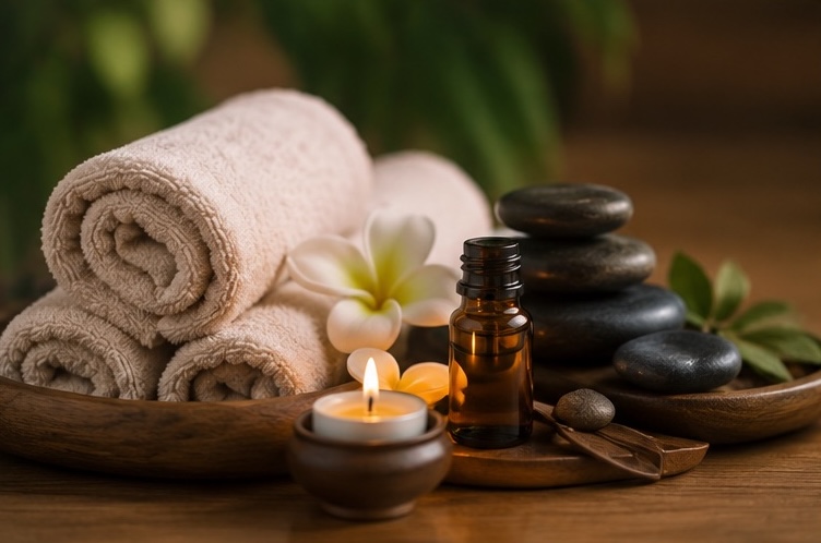 Relaxation lounge at our Yaletown wellness center